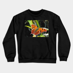 Question Mark Butterfly Crewneck Sweatshirt